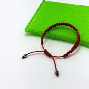 Handmade Macrame Bracelet & Stainless steel beads